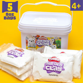 Play-Doh Air-Dry Clay painting mix opens endless color possibilities