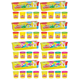 Play-Doh bulk 4-pack green can sparks creative play and color mixing.