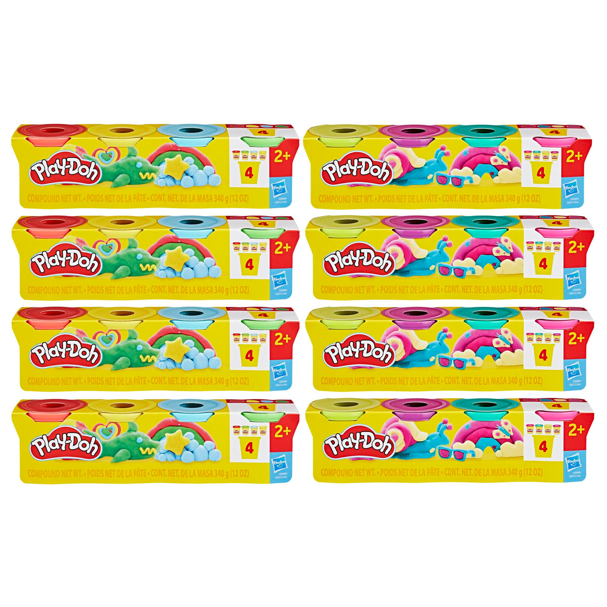 Play-Doh bulk 4-pack teal can fuels imaginative arts and crafts sessions.