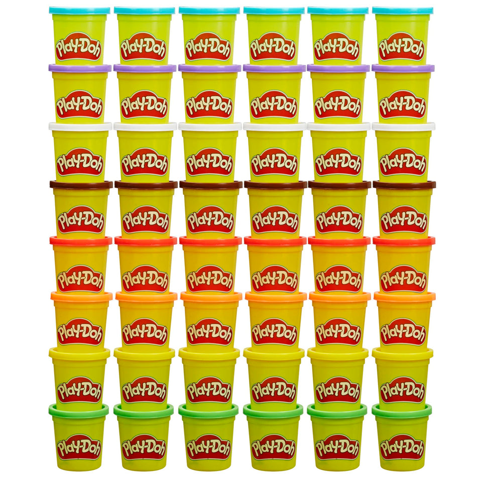 Play-Doh bulk 48 cans ready for classroom color variety.