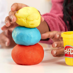 Play-Doh classroom use with multiple colors for collaborative activities.