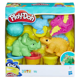 Play-Doh Dino Tools Stegosaurus cutter shapes fun textures for budding artists