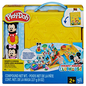 Play-Doh Disney Junior Shape Story playmat scene 1 for storytelling
