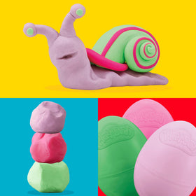 Play-Doh eggs used as classroom prizes to spark creativity.