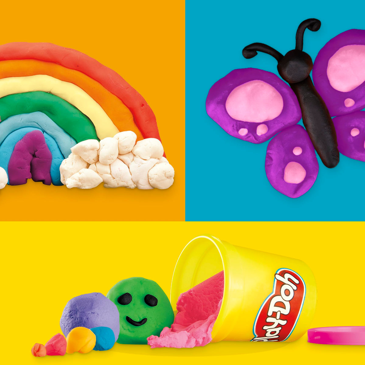 Play-Doh for kids 2+ supports safe, creative exploration.
