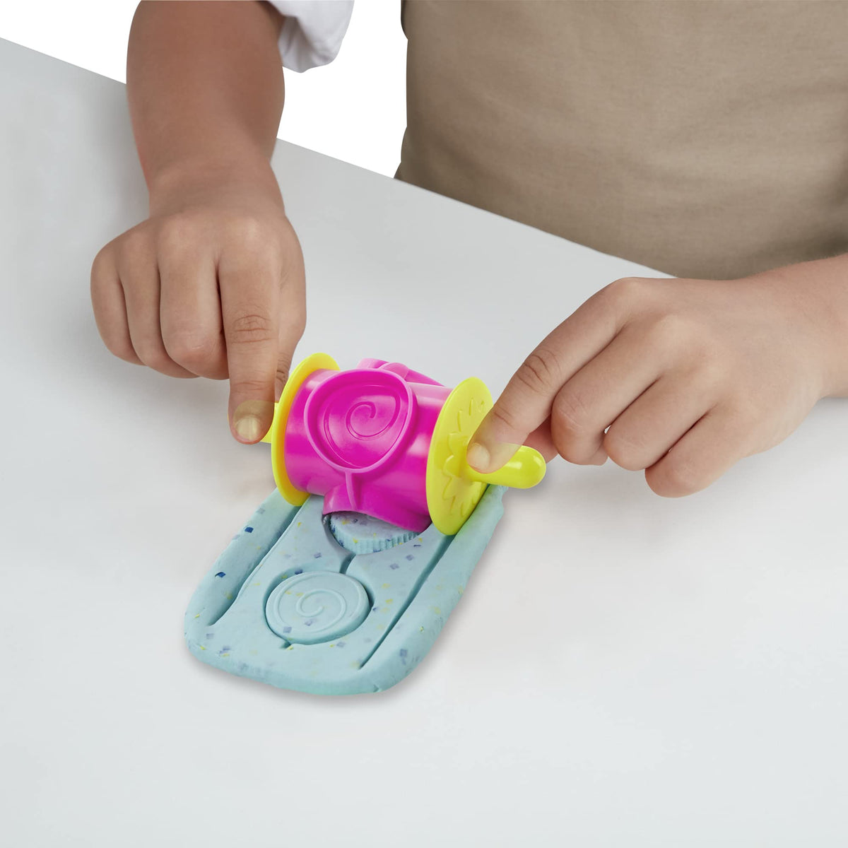 Play-Doh Kitchen Creations confetti cans add vibrant color for play baking