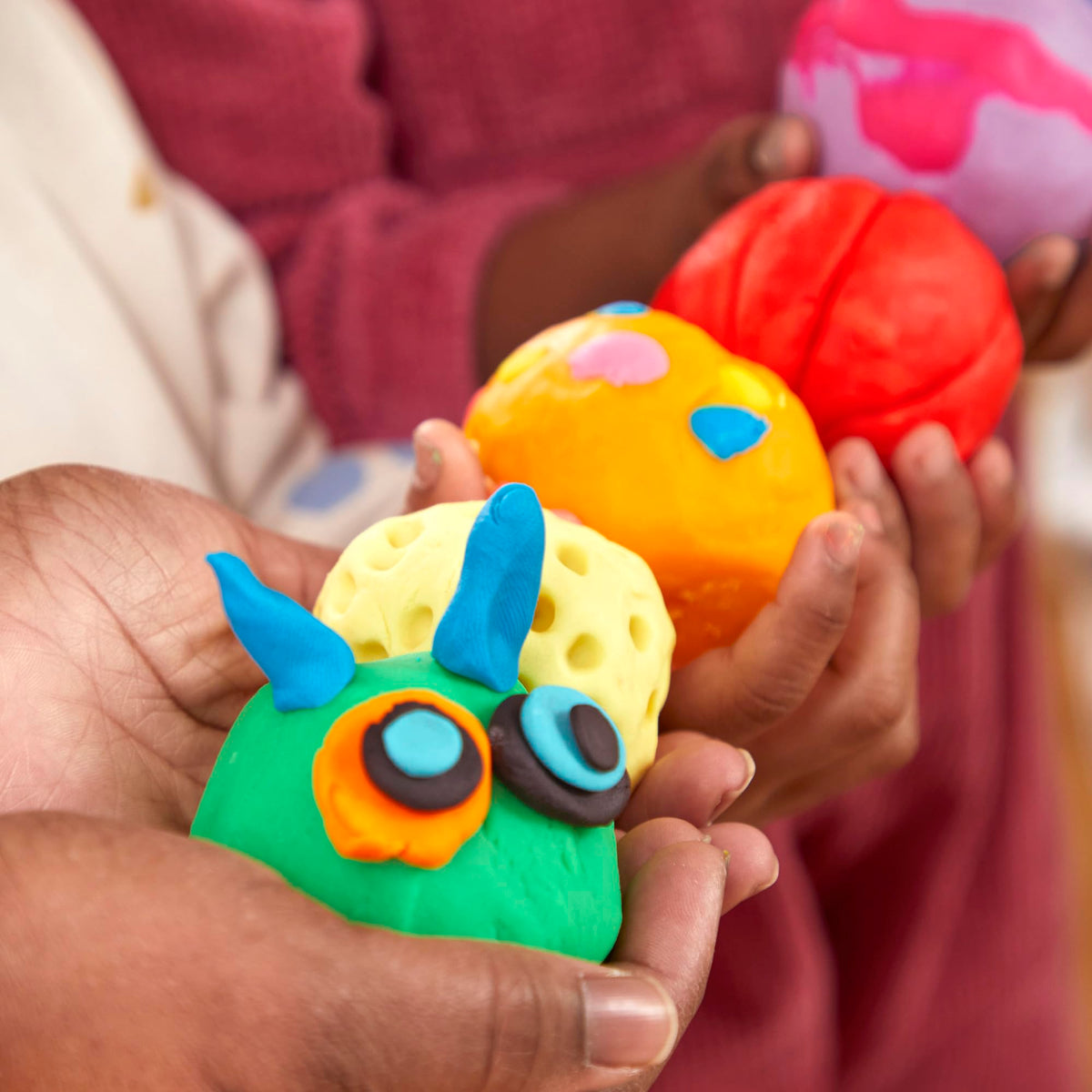Play-Doh original quality ensures consistent texture for reliable shaping and play.