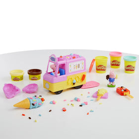 Play-Doh Peppa front-seat figures for storytelling