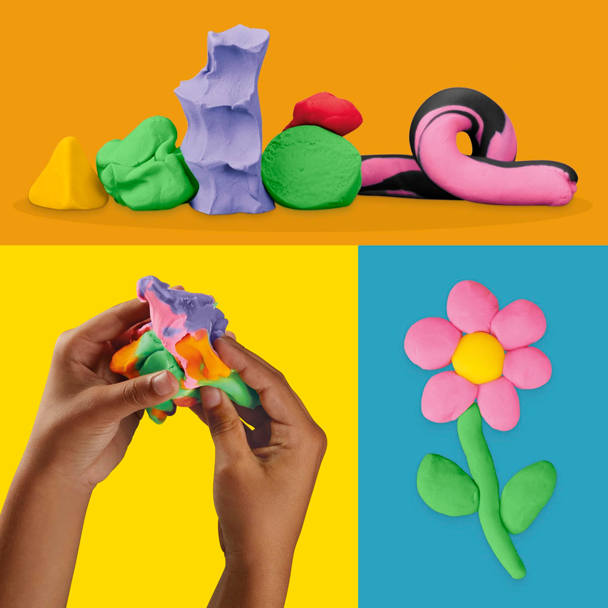 Play-Doh set supports preschool manipulatives and imaginative lessons.