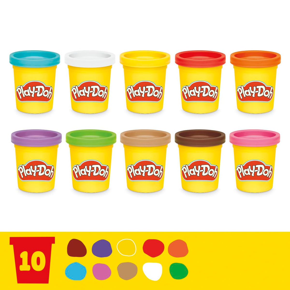 Play-Doh Sizzlin' Grill stampers and decorating tools enhance detail