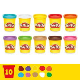 Play-Doh Sizzlin' Grill stampers and decorating tools enhance detail