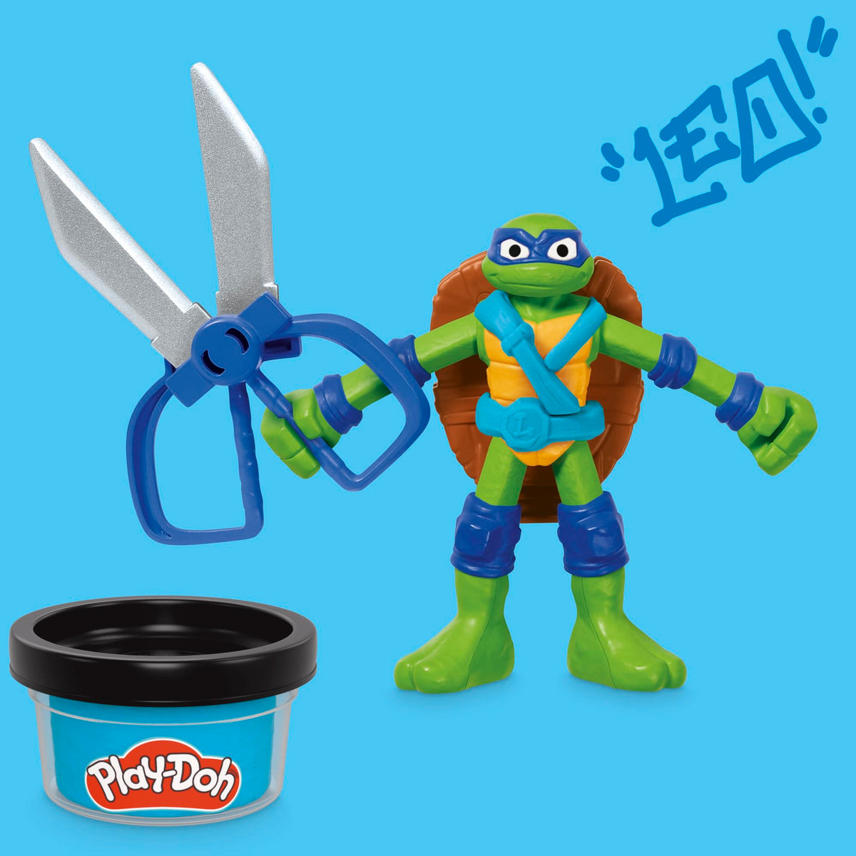 Play-Doh TMNT color pack eight colors supports vibrant character designs