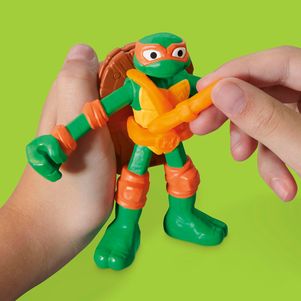 Play-Doh TMNT shell molds hidden in shells unlock extra gear ideas