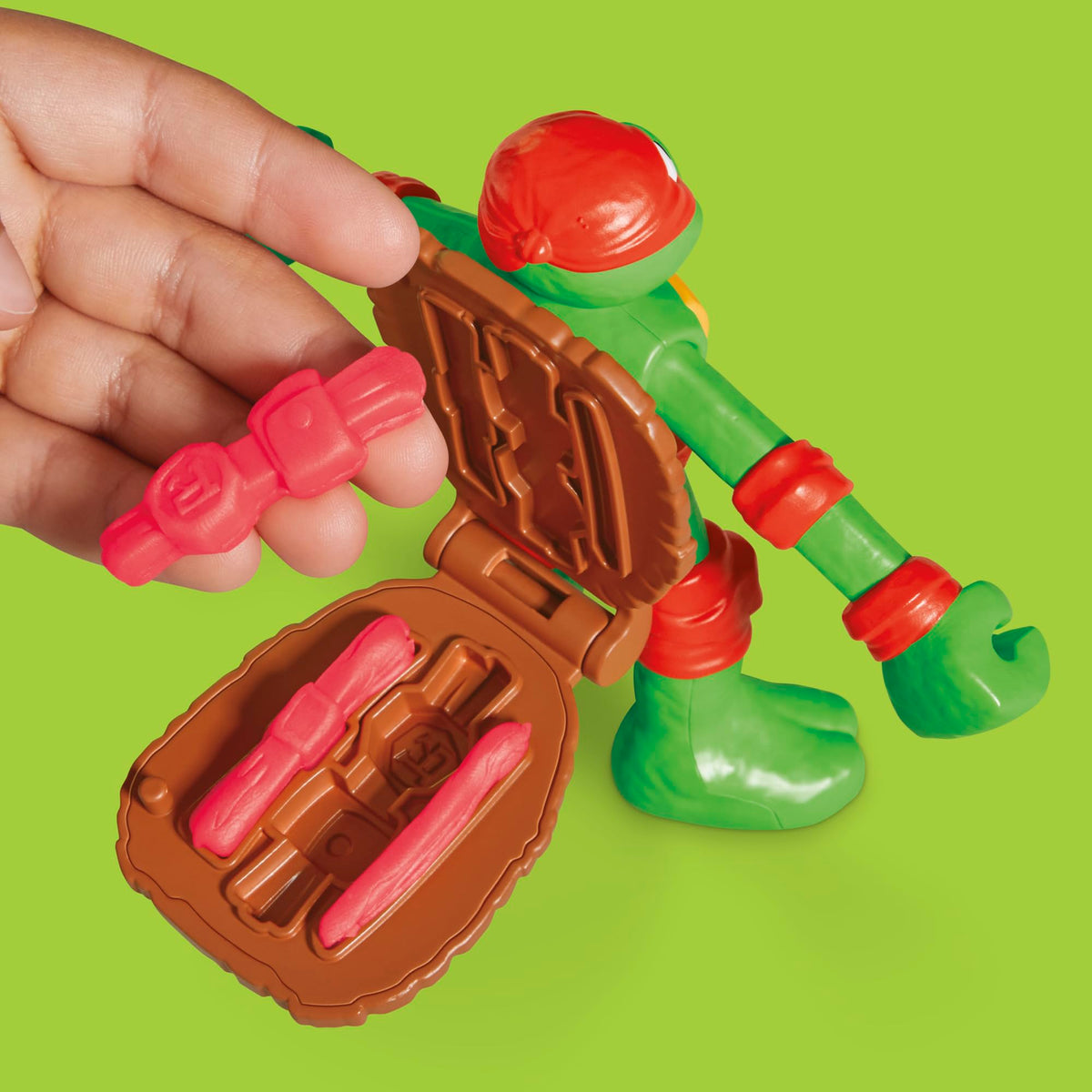 Play-Doh TMNT tools cut slice smash set boosts hands-on art exploration