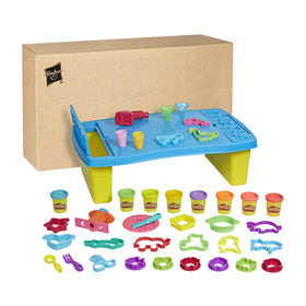 Play-Doh tools collection for shaping, cutting, and decorating.