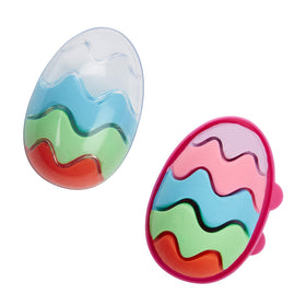 Play-Doh tools with eyes ears and tail for bunny expression