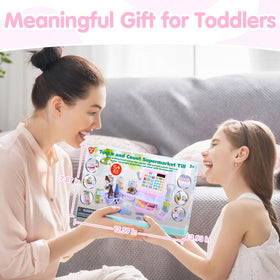 PLAY Full set image emphasizes interactive, educational play value
