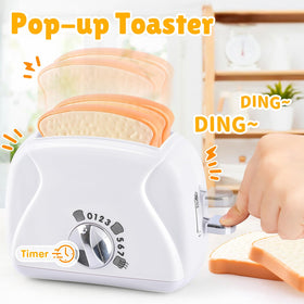 PLAY pretend-food set supports storytelling and social play during kitchen role-play