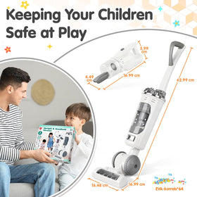 PLAY ABS-safe material tag highlights non-toxic, odorless construction.