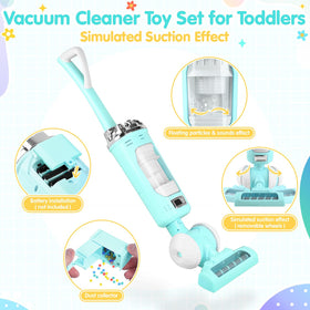 Realistic vacuum sounds enhance immersive housekeeping play