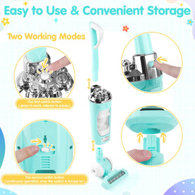 Safe ABS material ensures durable, child-friendly toy cleaning