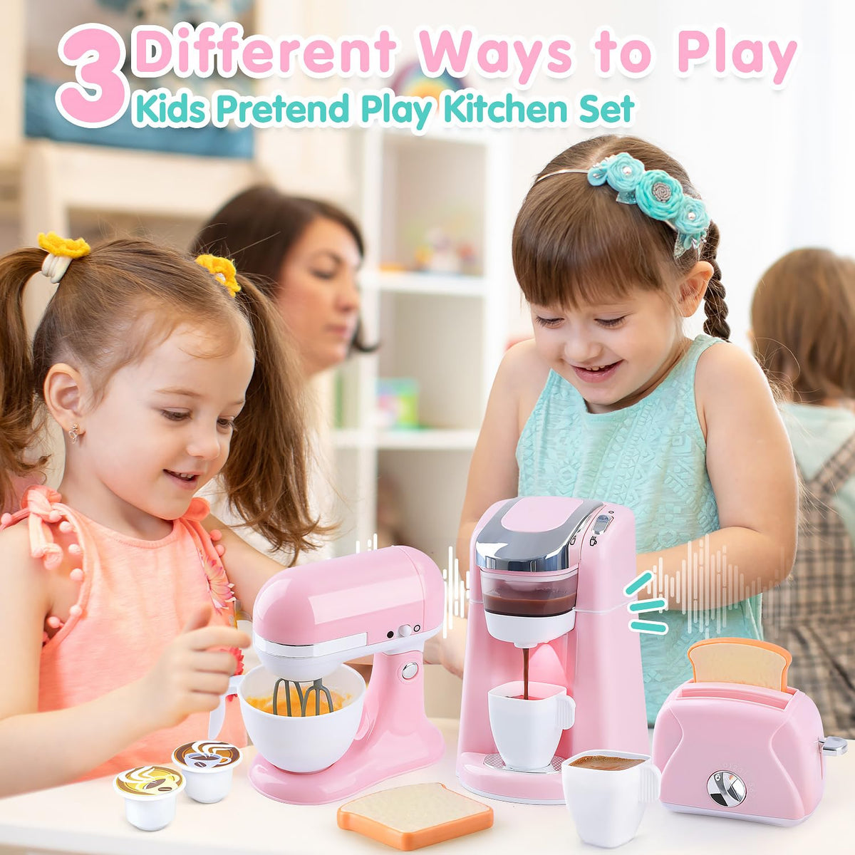 PLAY mixer with rotating whip enhances imaginative cooking sessions