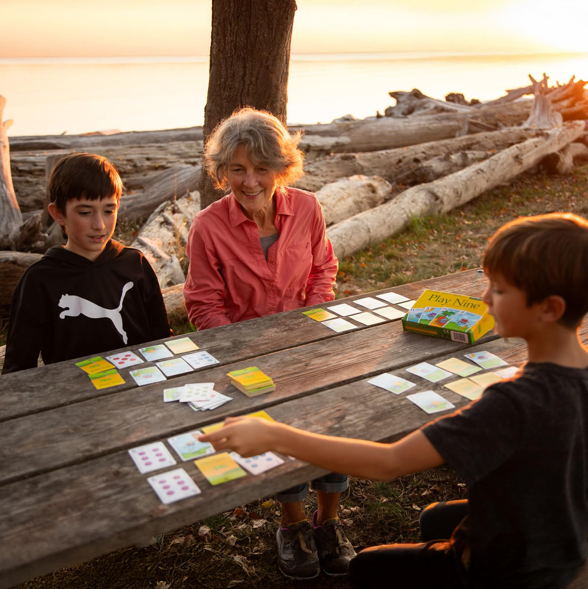Play Nine challenge card moment adds surprise.
