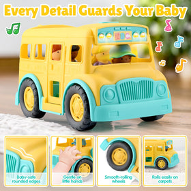 Sleep-safe design with one-touch lock for parental control.