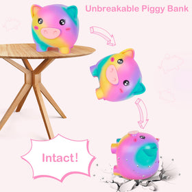 Play Tailor unicorn piggy bank is a charming, gift-ready keepsake.
