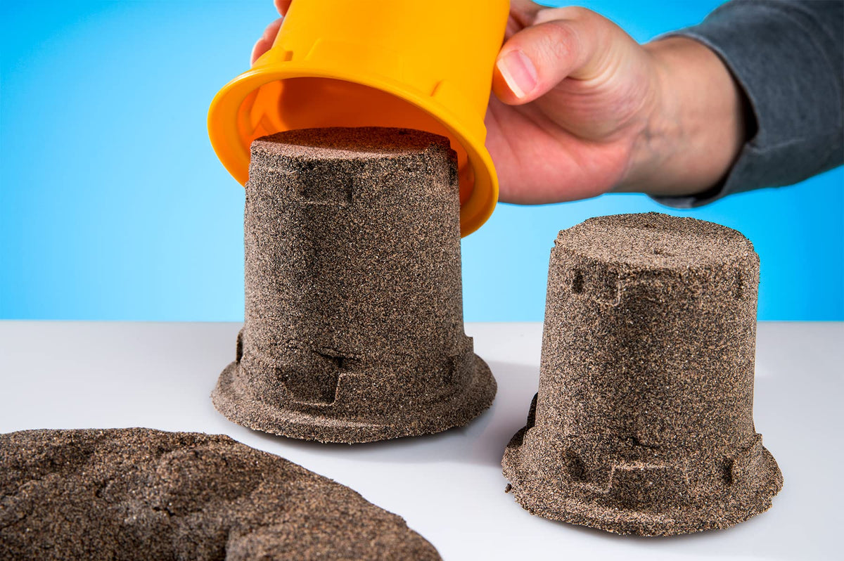 Play Visions Play Dirt Bucket molds into shapes with ease.