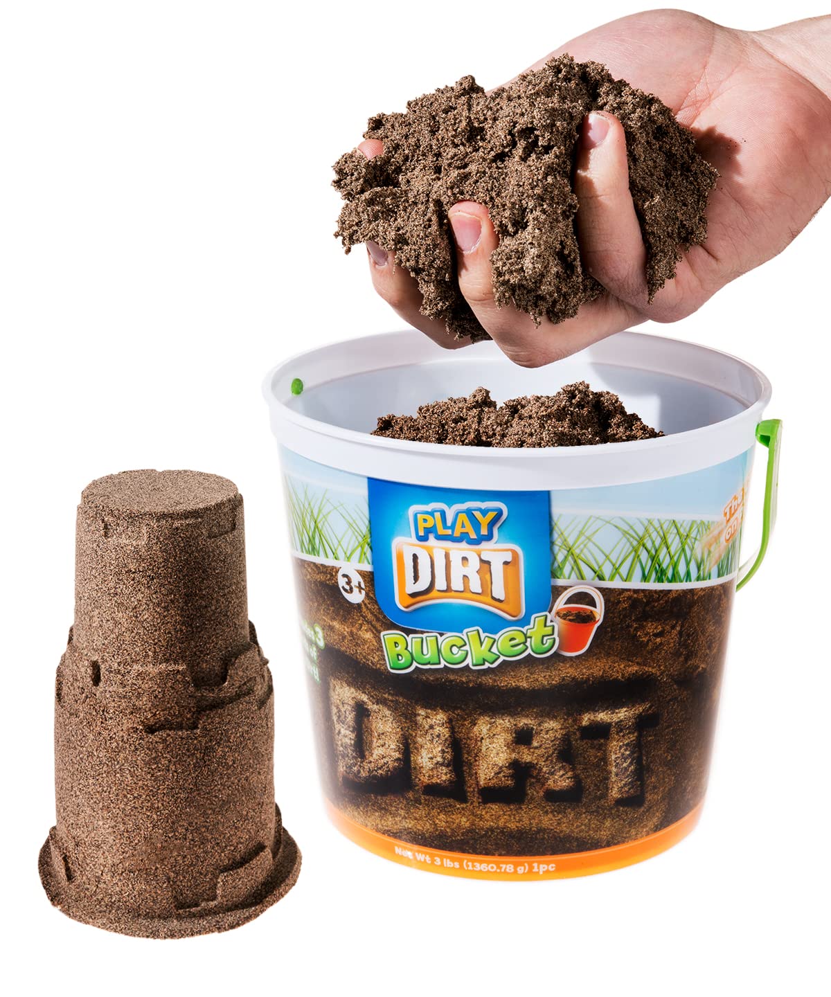 Play Visions Play Dirt Bucket setup for indoor creativity and shaping.