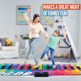 Play22 mat offers eight instruments for imaginative music exploration with kids.
