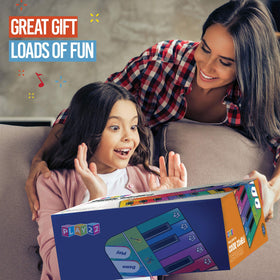 Play22 adjustable volume control helps tailor sound for surroundings and mood.