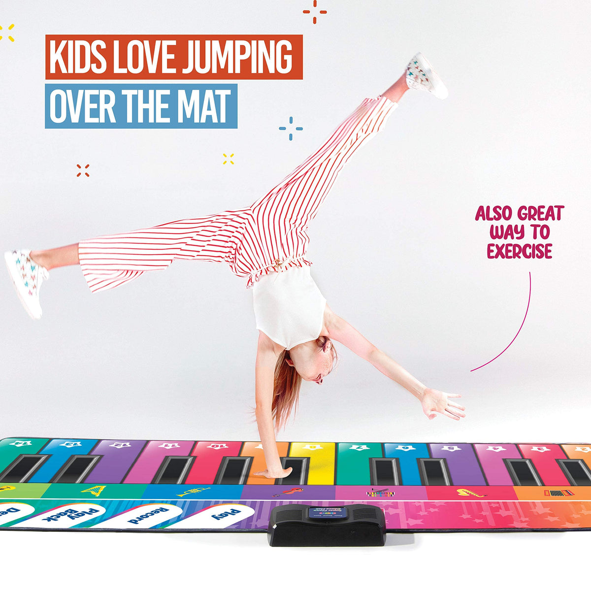 Play22 built-in songs provide guided tunes to spark musical ideas.