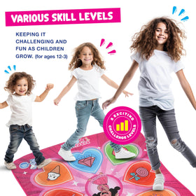 Play22 Dance Mat five-level challenge adapts as kids grow.