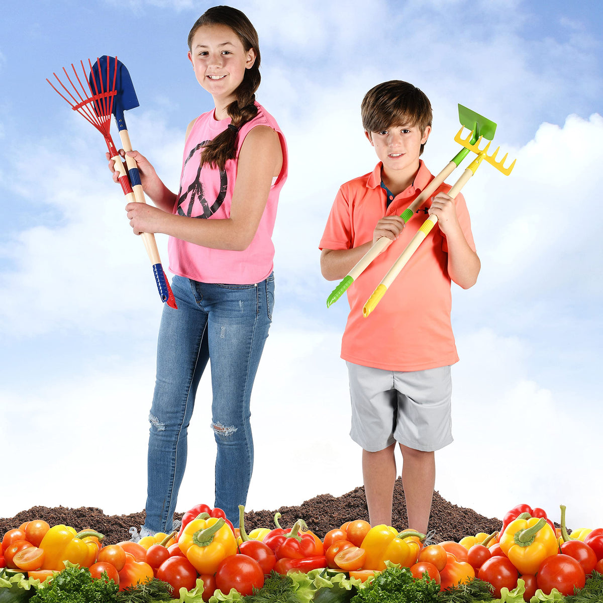 Play22 bright colors aid quick identification and engaging garden play.