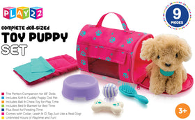 Play22 brush for grooming the plush puppy
