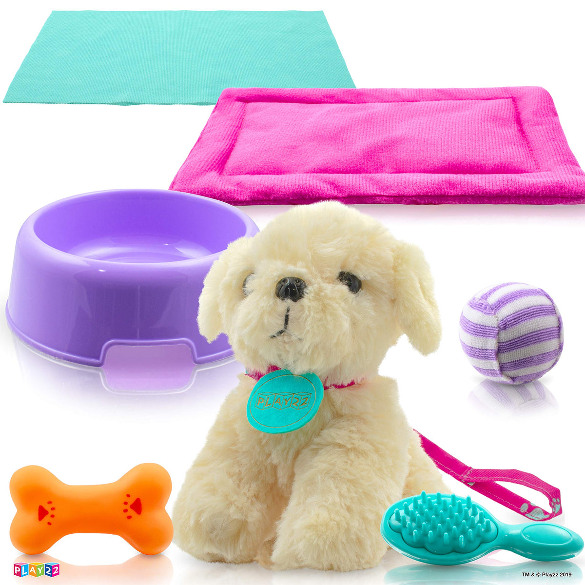 Play22 toy tennis ball for active play with the doll