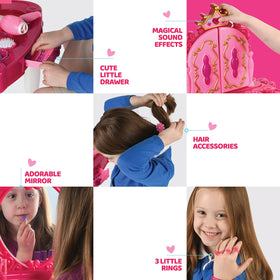 Play22 vanity set lights brighten kids' make-believe beauty moments