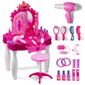 Play22 vanity mirror with lights for imaginative dress-up play