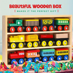 Play22 hopper car and caboose complete the set for extended play.