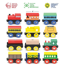 Play22 magnetic tanker load offers bright color and durable play value.