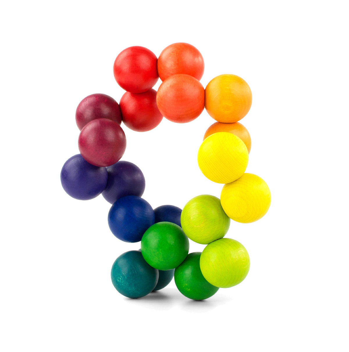 Playable Art Ball Rainbow 20 assembled for a versatile sculpture display.