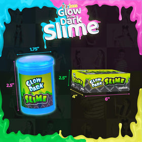 Playbees BPA-free container slime barrel keeps contents organized and safe.