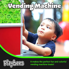 Playbees carnival prizes: colorful glow-in-the-dark bouncy balls for fun rewards.