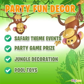 Budget-friendly Playbees six-pack adds versatile party decor.