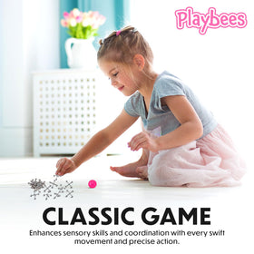Playbees family-play-session captures social fun and skill-building at home.