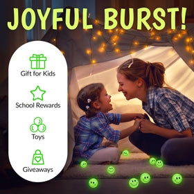 Playbees glow party favors for celebrations and carnival prizes.