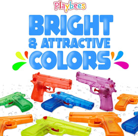 Playbees Water Blaster party favors bright colors at birthday
