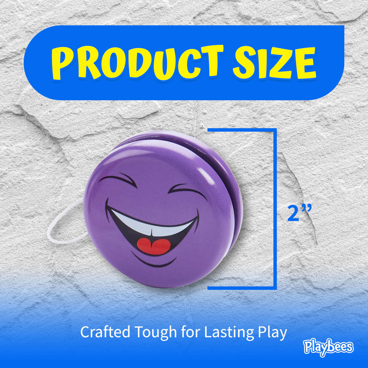 Playbees Yoyo used as classroom rewards with bright finishes and smiles.
